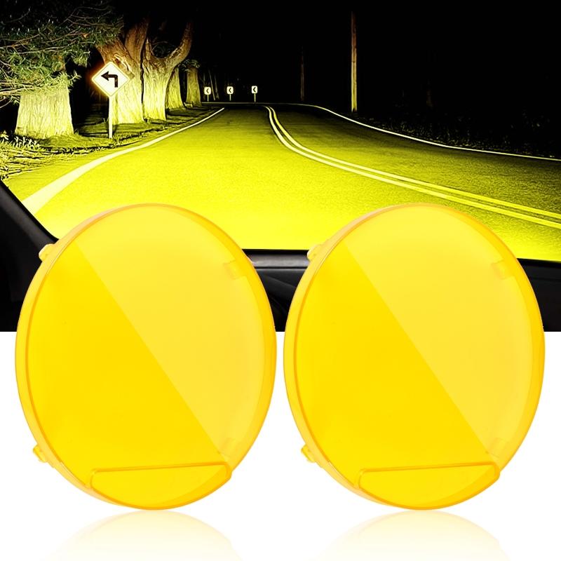 Auxbeam 7 Inch/9 Inch Round LED Driving Light Cover for Truck Pickup Offroad (Only Light Cover)