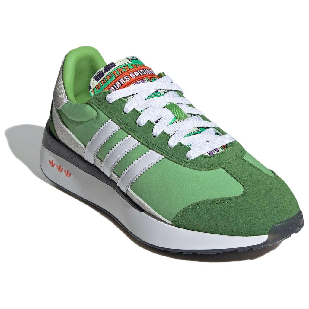 Adidas Originals Country Xlg Leather Comfortable Versatile Non-Slip Durable Low-Top Lifestyle Casual Shoes Unisex Casual Shoes Green IF4234