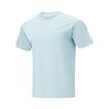 Li Ning Cooling Tea T Ice Silk Quick-Dry Cool Solid Color Round Neck Casual Sports Short Sleeve T-Shirt Men Tops Light-Blue ATSU731-7