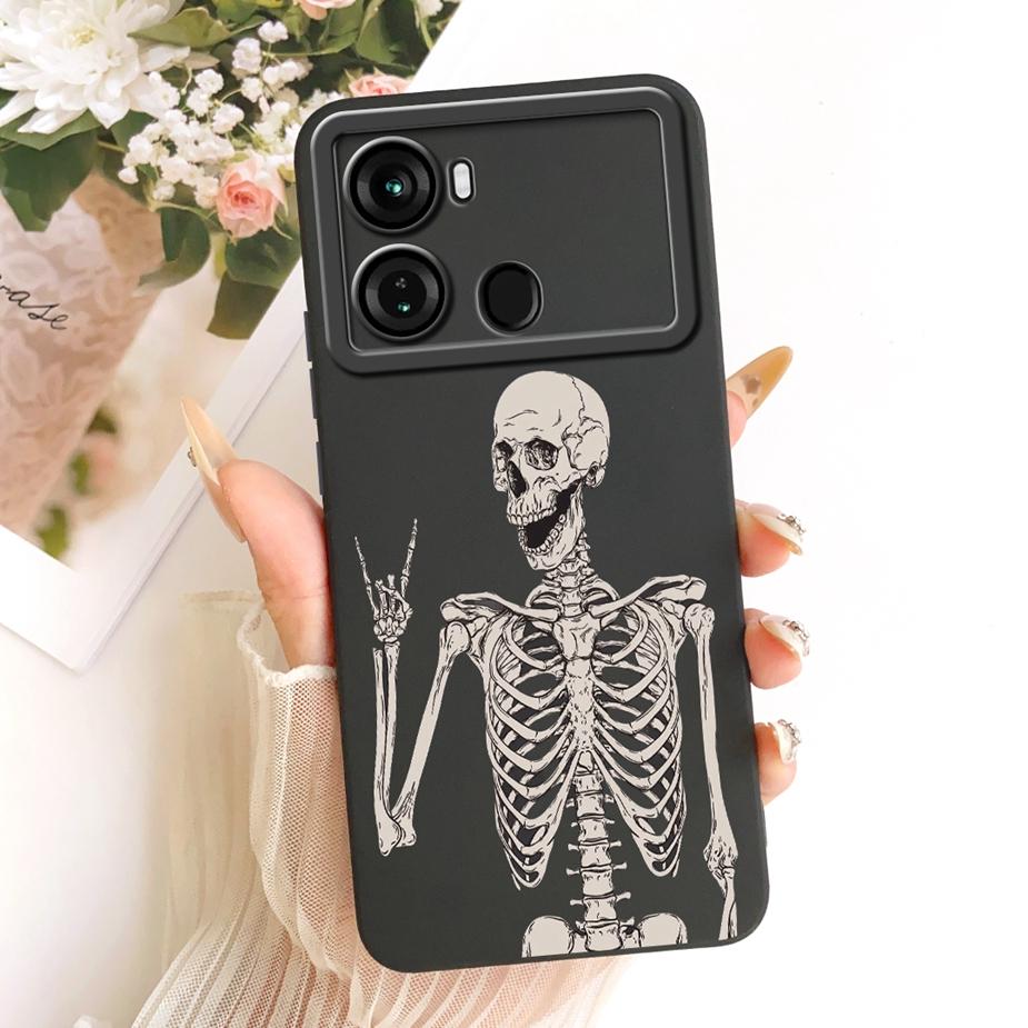 Чехол для Itel P40 Plus P683L Роскошный Чехол с Конфетным Покрасом Мягкий ТПУ Матовый Чехол для Телефона Для Itel P40 P 40 ItelP40 P40+ Задняя Крышка Сумки