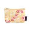 Wabunbiyori Zippered Card Rabbit Fairy Cherry Blossom Made In Japan Case, Design, Cream,