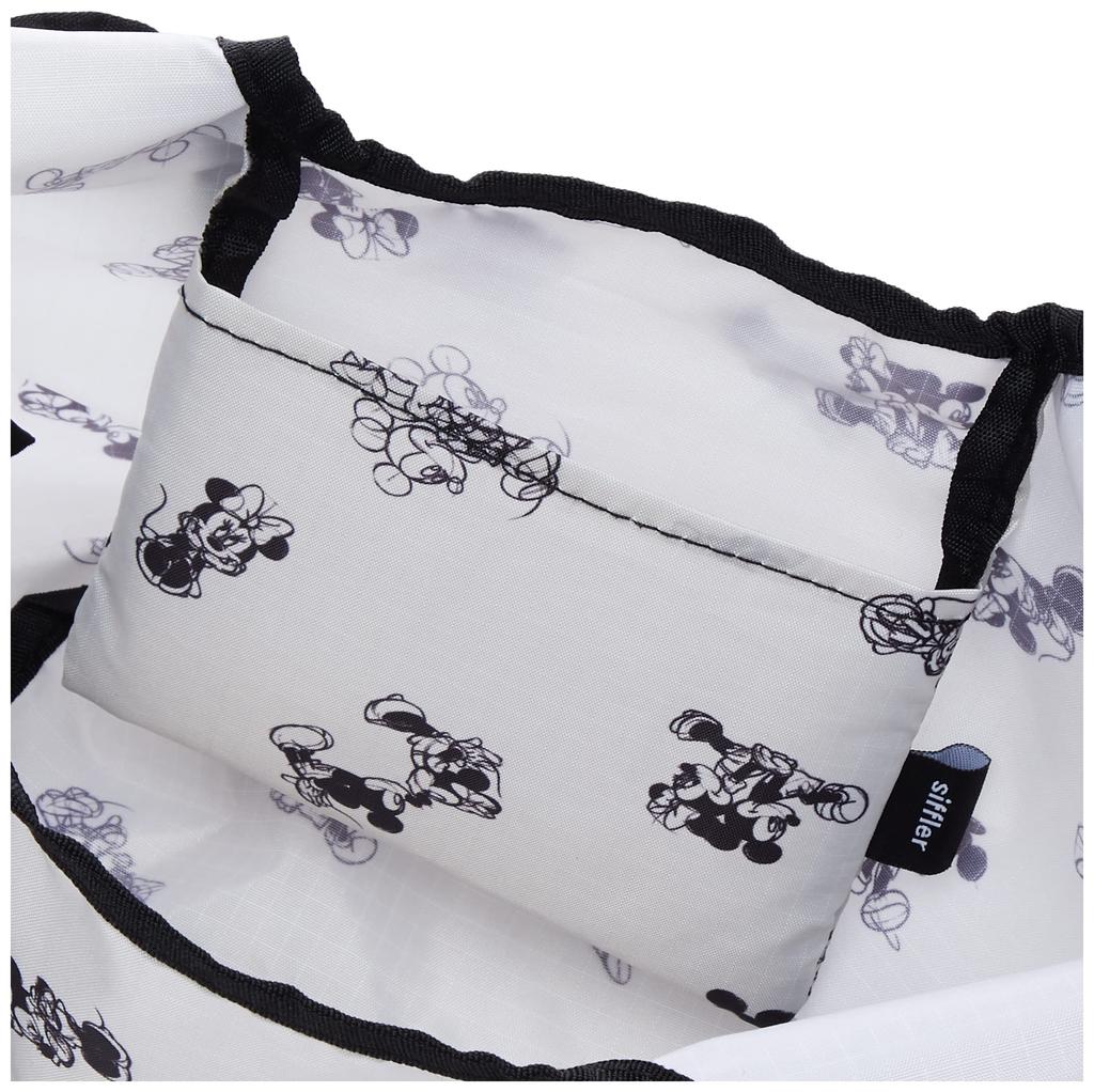 Складная Эко-сумка Sifre Foldable Eco DN10 Sketch Beige, Маленькая, Дисней, ECO0405,