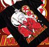 Inuyasha Sesshomaru T-shirt Red Moon Inu Yasha Anime Black Short Sleeve All Size