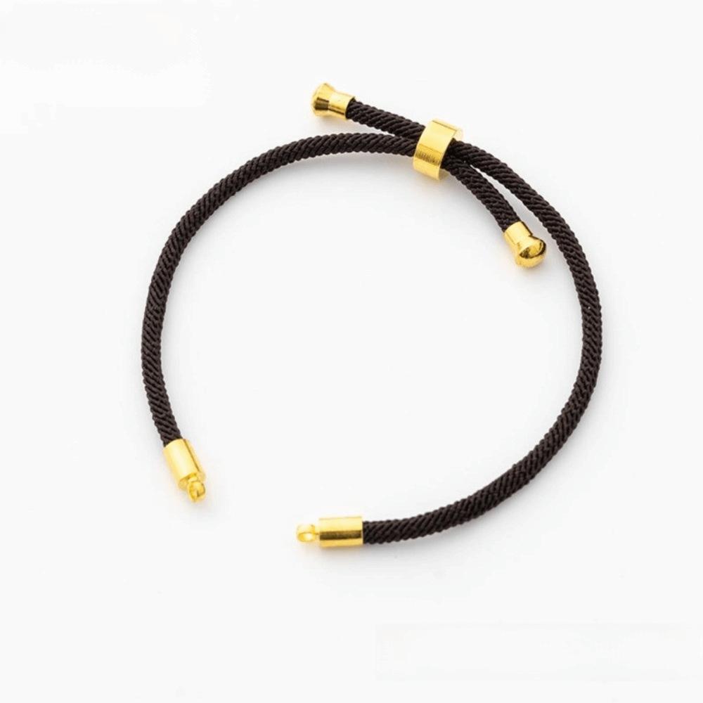 5pcs Sturdy Slider Bracelet Decorative String Semi Finished Bracelet Jewelry Making