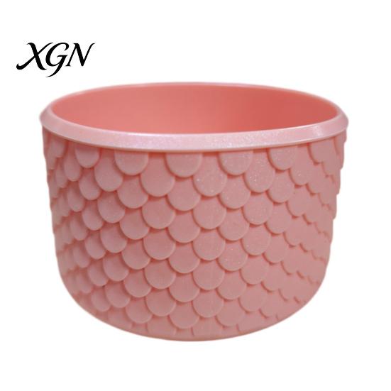 Anti Slip Cup Bottom Cover Silicone Boot, Fish Scale Pattern Decor, Soft Elastic Water Bottle Protective Sleeve Sleeve, Anti-Slip for