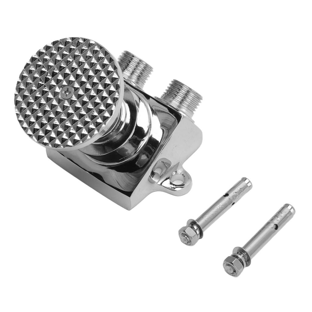 Water Tap Foot Pedal Valve Stainless Steel Water Saving Hygienic Water Tap Pedal Control Hands for Public Places
