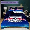 RB Leipzig Pattern Bedding,Quilt Set Quilt Cover Pillowcase Home Birthday Gift(1 * duvet cover + 2 * pillowcase, without core)_lx
