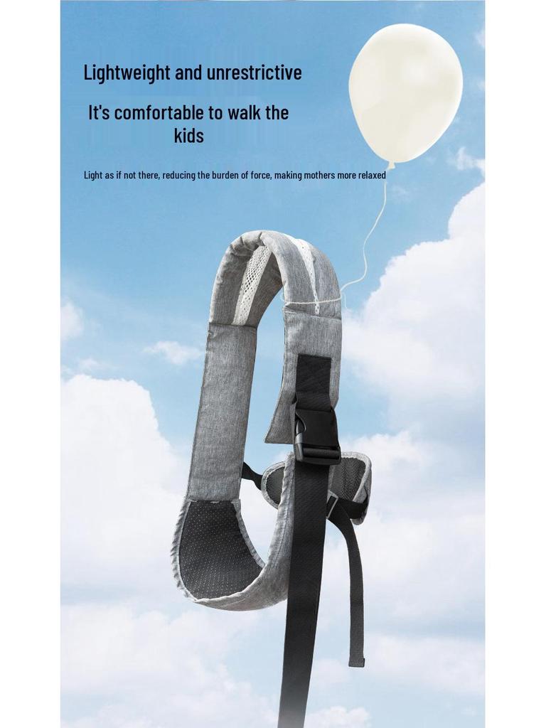 Multifunctional Four Seasons Baby Carrier - Front-Facing, Single Shoulder Sling for Toddlers