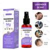 Magnesium Oil Spray Body Relaxation Lavender Improve Sleep Muscle Pain Magnesium Oil Body Spray,60ML