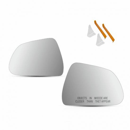 Heated Mirror W/ Glass Backing Driver Passenger Side For Tesla Model 3 2017-