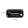 Rear Door Tailgate Bowl Frame Decor Cover Trim for Ford F150 2009-2014 Black