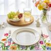Of 4/6 Tulip Flower Placemats Featuring Watercolor Floral Designs  Perfect for Kitchen Dining And Home Party Decoration  Measuri