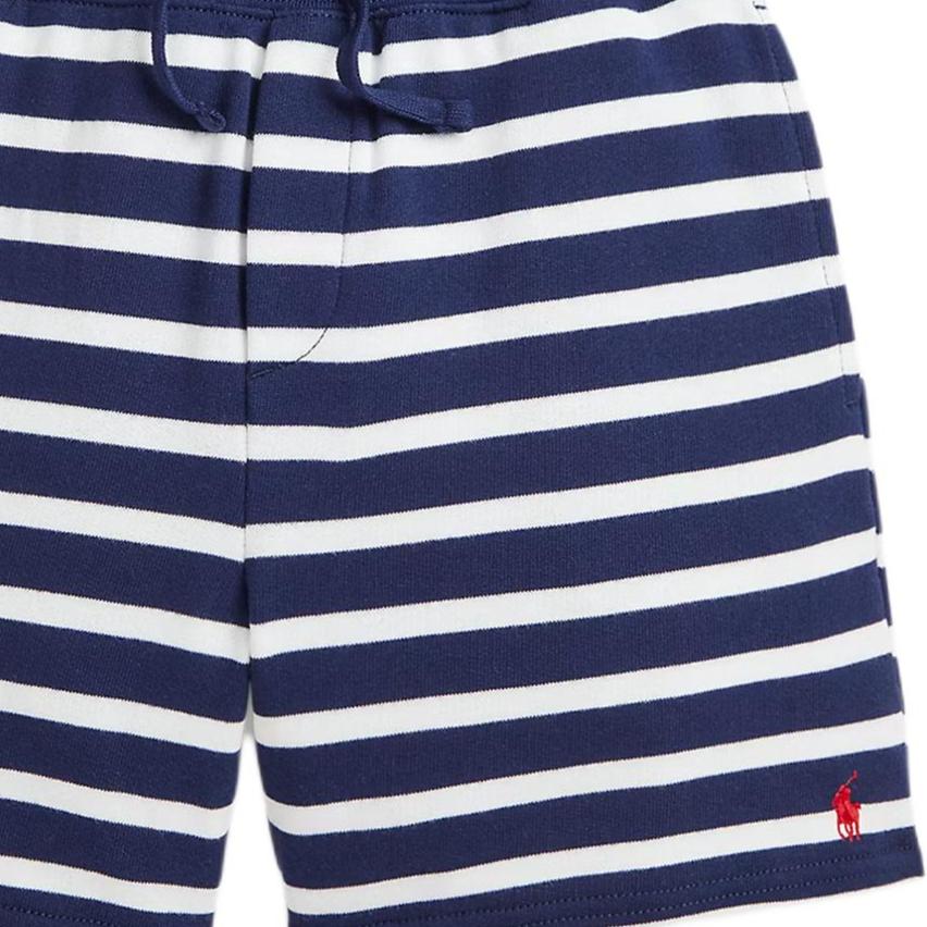 Polo Ralph Lauren Полосатые эластичные шорты на шнурке Детские шорты Синие 100040386