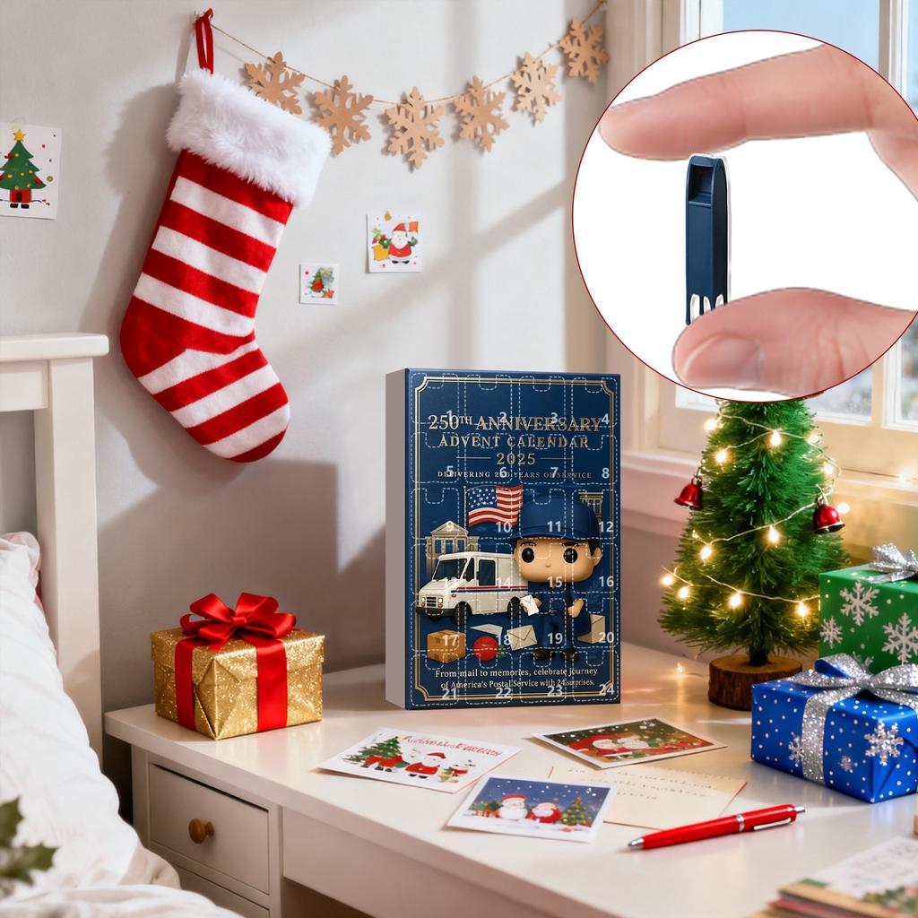 Календарь обратного отсчета включает 24 подарка, календарь обратного отсчета и подарок-сюрприз