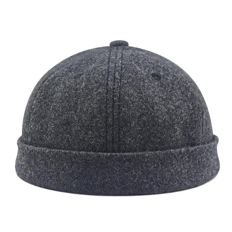 Big Size 65cm Winter Plush Warm Wool Dad Landlord Hat Women Men Large Size Skullies Beanies Caps Hip Hop Round Guppi Beret Hats