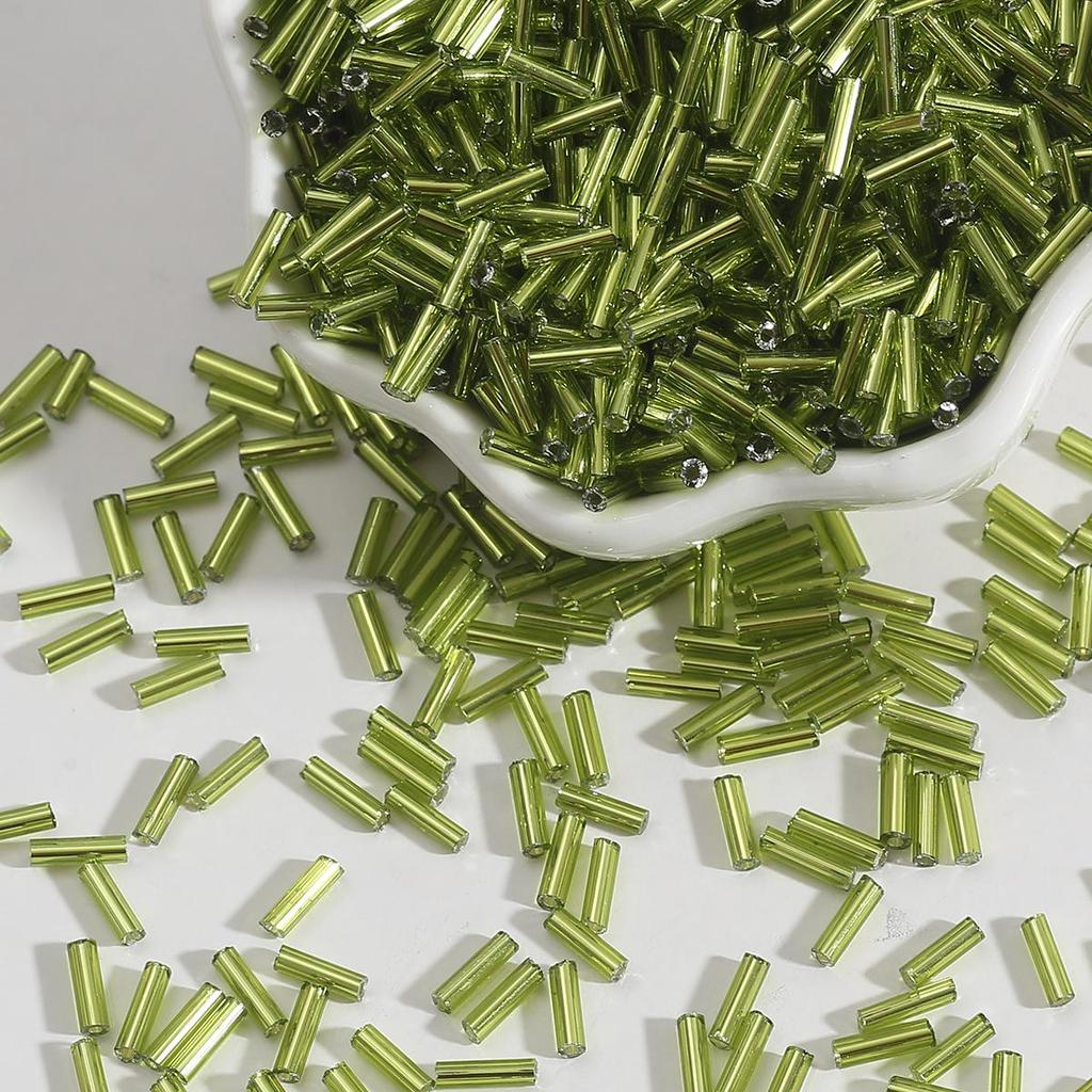 300/700 шт. Чешские цилиндрические стеклянные бисерные бусины-трубочки, европейский посевной бисер, свободные бусины для изготовления ювелирных изделий своими руками