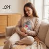 Cartoon Hot Water Bag 1000/2000ML Christmas Bottle, with Knit Leak Proof Pouch Cover, Long Lasting Heat Retention, Winter Warm Lightweight