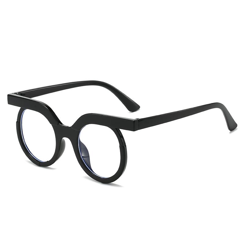 Cool Round Glasses Women Men Transparent Anti Blue Light Eyewear Brand Designer Trendy Clear Eyeglasses Fashion Optical Frame