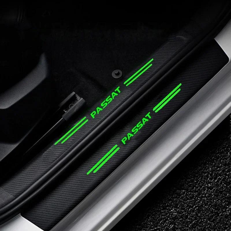 AOICV1 Светящиеся накладки на пороги и багажник для Volkswagen VW Passat B5 B6 B8 B7 Variant