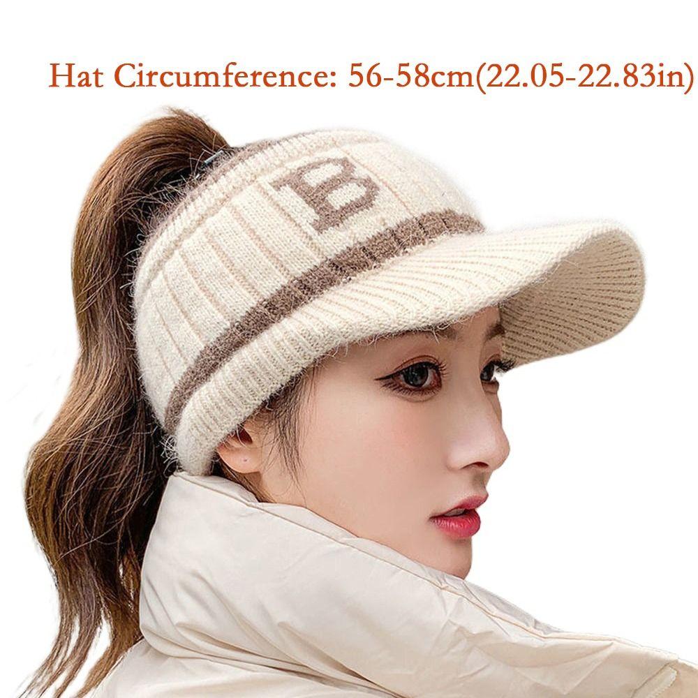 Кепка для бейсбола для девочек с открытым верхом, Шапка-бини с ветрозащитными наушниками, Женская бейсболка, Для активного отдыха, Для велоспорта