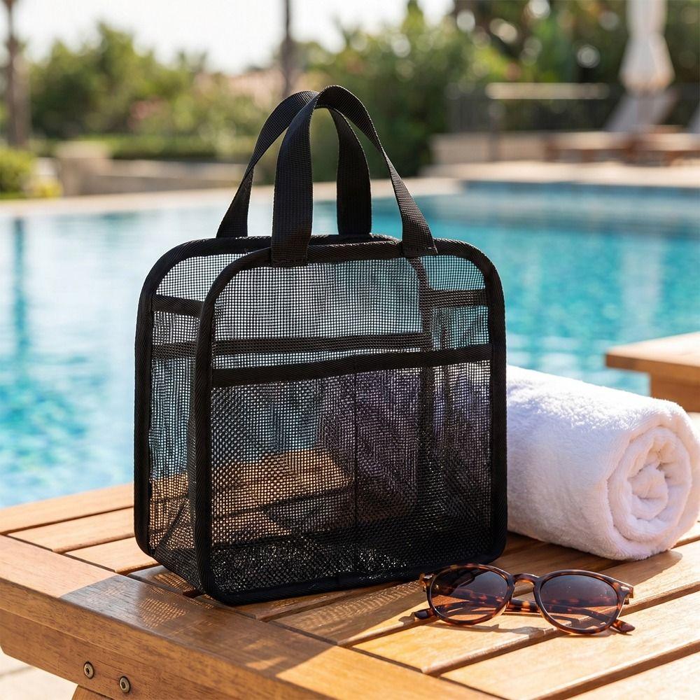 Large Capacity Makeup Pouch PVC Toiletry Storage Bag Simple Cosmetic Storage Bag  Travel