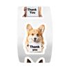 1/2 Rolls Notebook Sticker Pet Theme Copper Plate Paper Cat Dog Printing Decals Laptop Mobile Phone Case Decor