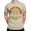 Vintage Retro Mountain Sunset Blockchain Cryptocurrency Funny Graphic 100 Cotton Tshirt Binance Bnb Tops Tees For Unisex