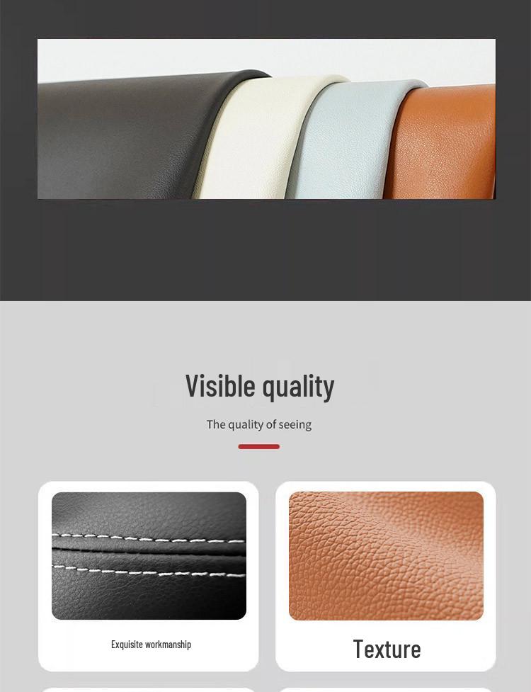 Geely Emgrand 2014-2017 Leather Door Armrest Cover & Interior Decoration