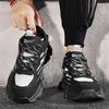 New Men's Casual Sports Shoes Bulky Thick Sole Running and Walking Shoes Mens Breathable Shock Absorbing Jogging Tennis Shoes