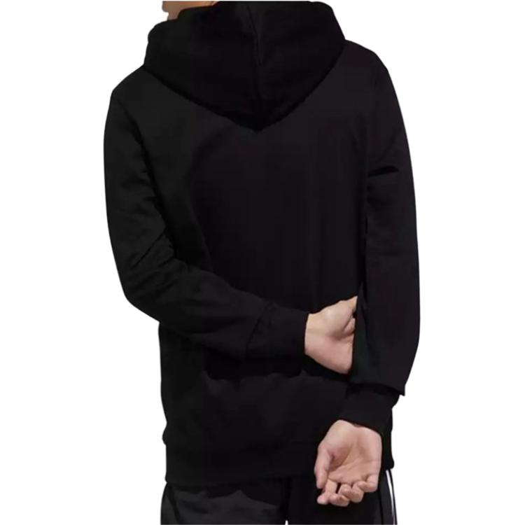 adidas Толстовки Унисекс Черные С Капюшоном Умеренный Обычный FT5846