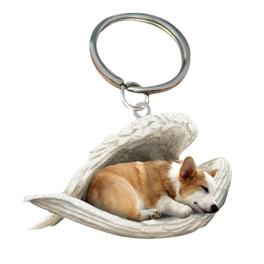 Pet Keychain Jewelry Gift Keyring For Women Car Keyring Dog Pendant Dog Key Chains Animal Keychain