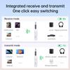 2 In 1 Bluetooth 5.4 Transmitter Receiver Stereo 3.5mm AUX Airplane Audio Wireless Adapter Mic For TV Headphone Car Aircraft