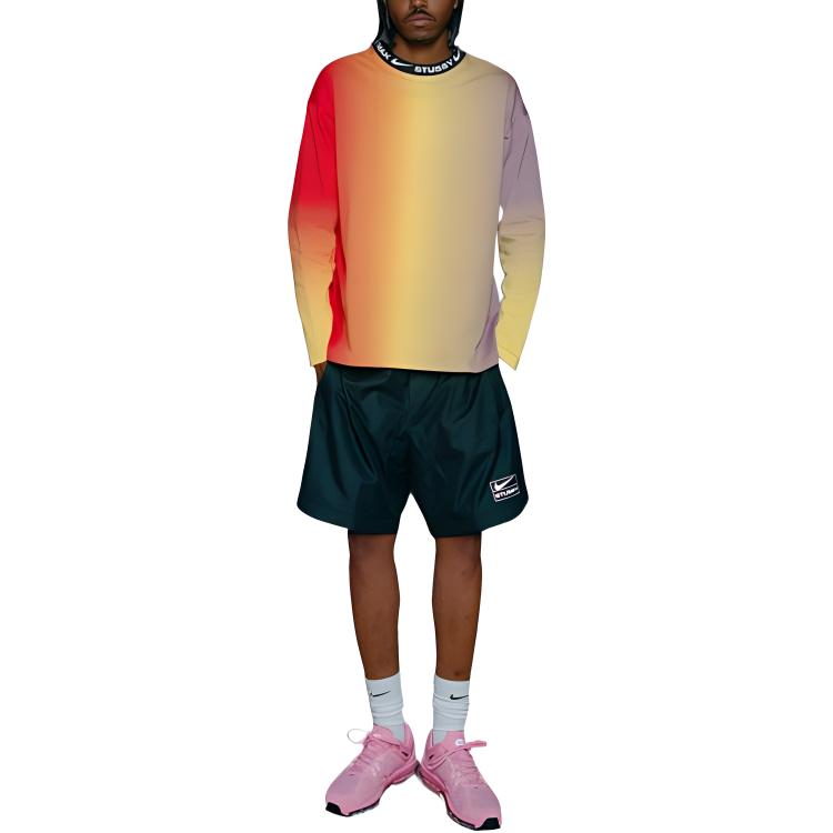 Nike X Stussy NRG Топ с длинными рукавами Разноцветные топы унисекс Разноцветные DO5308-902