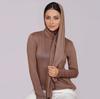 New Muslim Jersey Hijab Scarf Women Long Solid Color Head Wrap For Women Hijabs Scarves Ladies Muslim Veil Jersey Hijabs