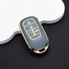 Чехол для смарт-ключа Honda CR-V HR-V Civic Accord Fit Pilot Passport (4/5 кнопок) – Прочный защитный чехол, кольца для брелока