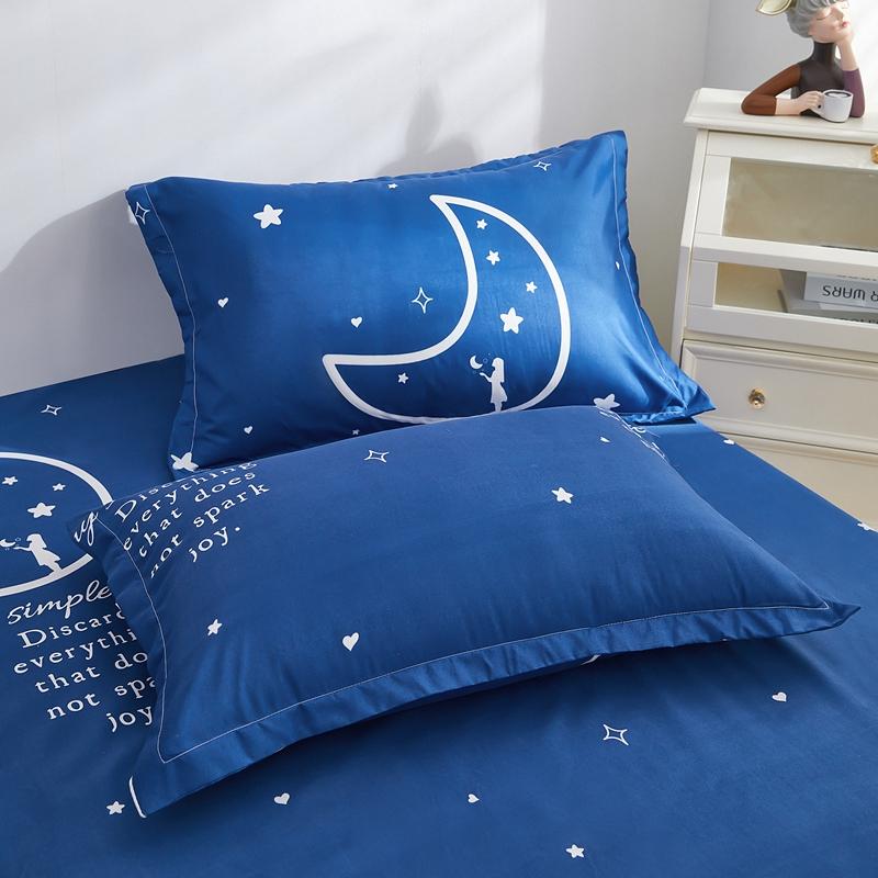 Прямоугольные подушки Чехол Печатный Наволочка 2 шт Мягкая Подушка Чехол Funda Almohada Home Bed Pillowslip 48x74см Чехлы для подушек