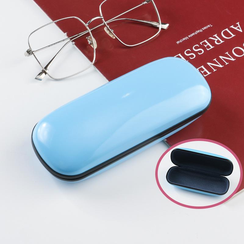 Портативный кремовый футляр для очков, симпатичный футляр для хранения солнцезащитных очков для близорукости, дорожный студенческий простой футляр для хранения солнцезащитных очков