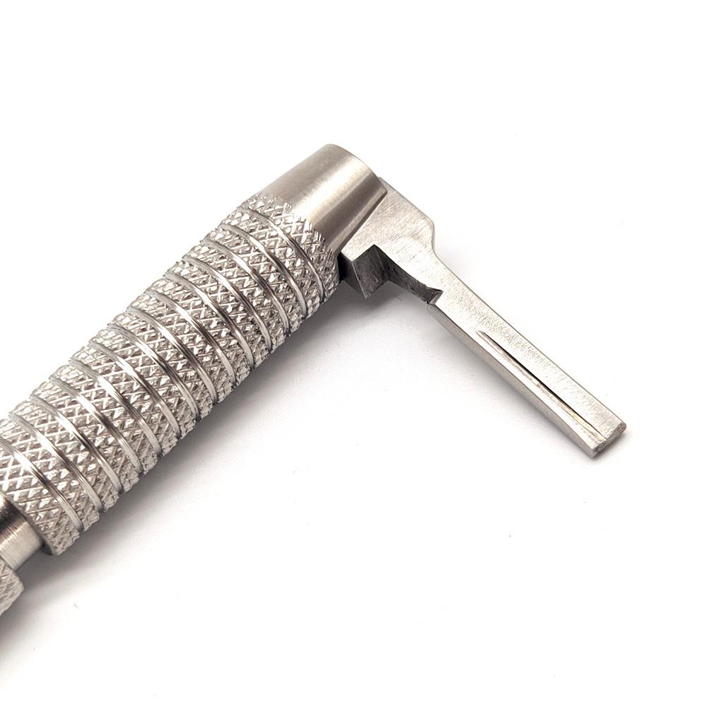 Ручка стоматологического скальпеля № 3 и № 4, ручка лезвия стоматолога, рукоятка для полости рта, хирургический инструмент, инструменты для стоматолога из нержавеющей стали