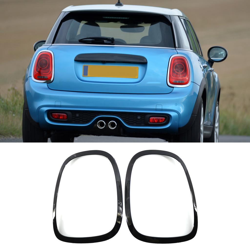 2 шт. черная накладка на задний фонарь для MINI F55 F56 F57 13-17 51712285495 51712285496 комплект украшений для левой и правой стороны