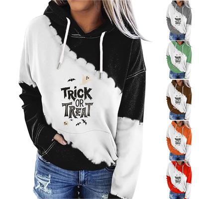 Женская одежда, осенне-зимний Хэллоуин, круглый вырез, длинный рукав, большой свободный плюшевый утолщенный свитер, топ