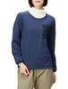 Куртка с наполнителем Alpha Light Sweat II Crew MIV01913 Heather Navy S [Millet] [Женская]