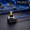 10K Ohm Adjustable Resistance 3 Pin Connector Wire Potentiometer  Audio Control