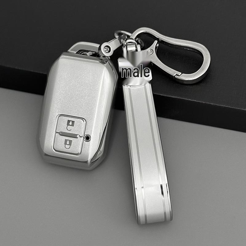 Мягкий резиновый чехол для ключа с золотой окантовкой для Suzuki Jimny