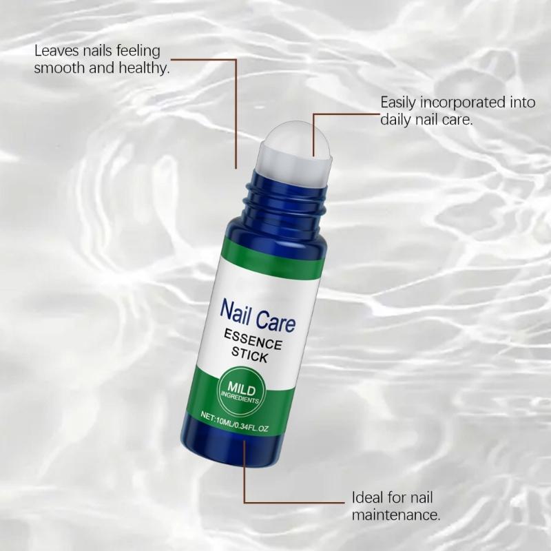 Repairing Nail Liquid Roller With Botanicals Mix For Fragile Tips Deep Hydrating Fluid Non Greasy Formula Compact Rollerball Design