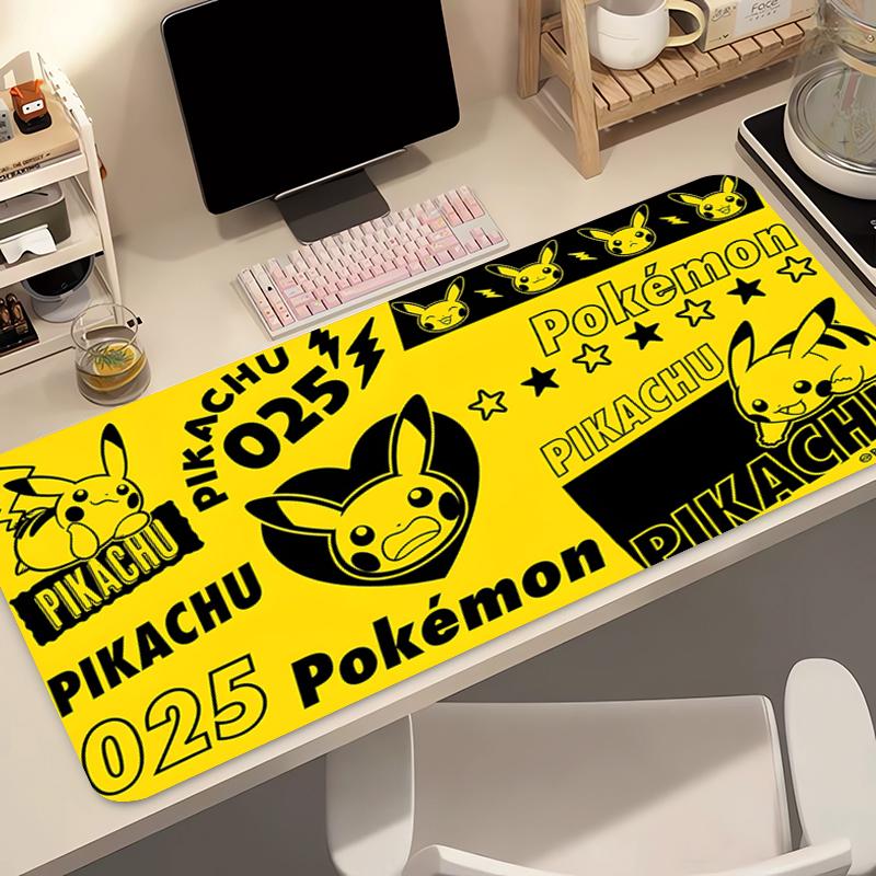 Anime Mouse Pad xcm Pokemon Pikachu Large Gamer Tablet Varmilo Keyboard Pad Carpet Kawaii Laptop Gaming Accessories Mousepad