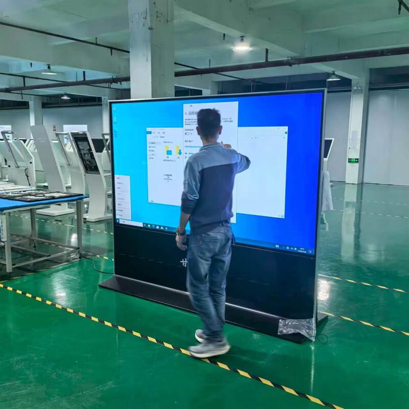 Ushida Vertical Digital Signage Touchscreen Kiosk CN plug (adapter included)
