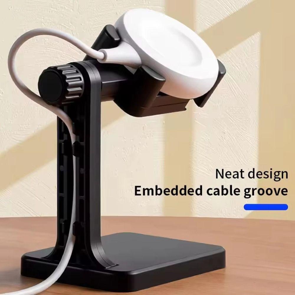 Adjustable Watch Charging Dock Holder Rotatable Watch Organizer For Charging  Bedside