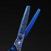 6.0 Inch Blue Pattern Flat Cut Tooth Cut Hair Cut Hair Cut