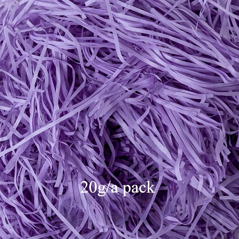 20 г Яркий мятый бумажный наполнитель из рафии DIY Свадьба, Вечеринка, Подарочная коробка, Украшения для упаковки конфет Красочная начинка для украшения вечеринки