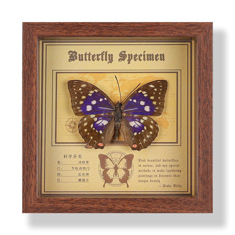 Фото рамка с настоящим specimen бабочки, декоративная картина, 3D украшение, ручная работа DIY, подарок на день рождения, specimen насекомого